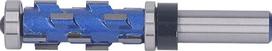 „Domary“ spiralės formos freza, skirta lygiavimui. Freza efektyviai pjauna kietą medieną, skirta medžio apdirbimui, 1/2 x 19 x 45 mm