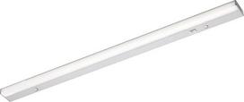 „Domus Line Wolf“ LED apšvietimas po spintele, 45 cm, virtuvės spintelių apšvietimo pagrindas, neutraliai balta spalva, 3900 K, su tiesioginiu prijungimu prie 230 V, anoduotas aliuminis
