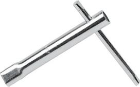 „Dönges“ M12 trikampis raktas užtvarų stulpams, ugniagesių raktas, DIN 22417, ilgis: 160 mm, ugniagesių stulpo raktas, stulpo raktas, užtvaros raktas, trikampis stulpo raktas