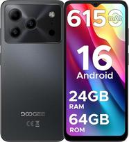 „DOOGEE Note 56“ mobilieji telefonai: „Android 16“ telefonas, 6150 mAh, 6,5 colių HD+ ekranas su 90 Hz atnaujinimo dažniu, 24GB + 64GB / 2 TB „Android“ telefonai, dviejų SIM kortelių atrakinamas telefonas, veido atpažinimas, GPS, OTG, FM