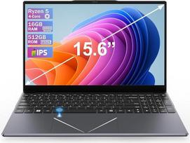 „DREAMFYRE“ nešiojamasis kompiuteris, 15,6 colio ekranas, FHD IPS, „AMD Ryzen 5 3500U“ procesorius, 16GB RAM, 512GB SSD, RJ45, „Wi-Fi“ 2,4/5 GHz, „Bluetooth“; skirtas darbui biure, studijoms, lengviems žaidimams ir kasdieniam naudojimui