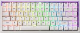 „DrunkDeer G75 Rapid Trigger“ klaviatūra, e. sporto žaidimų klaviatūra – magnetiniai jungikliai – „Last Win“ režimas – reguliuojamas paspaudimo jėgos lygis, RGB 75 % dizainas, ANSI – violetinė