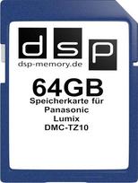 „DSP Memory“ 64GB atminties kortelė, skirta „Panasonic Lumix DMC-TZ10“
