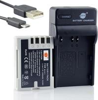 „DSTE“ ličio jonų akumuliatorius ir „Micro USB“ įkroviklis, tinkantis „Olympus“ BLM-5, BLM5, E1, E5, E3, E300, E330, E500, E510, E520, C-8080, C-7070, C-5060 skaitmeniniams fotoaparatams, pvz., „Olympus PS“-BLM5