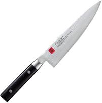 „Due Cigni“ K-88020 „Kasumi Damascus“ „Gyuto“ virtuvės peilis, 20 cm, nerūdijantis plienas, juodos spalvos