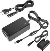 „Dummy Battery“ LP-E6, LP-E6N, LP-E6NH, ACK-E6 maitinimo rinkinys, skirtas „Canon“ fotoaparatams | Suderinamas su „Canon EOS R Ra“, R5, R5C, R6 / R6 Mark II, R7, 5D, 6D, 7D Mark IV, III, II, 60D, 70D, 90D, 80D.