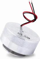„Duokon“ 1 vnt. 50 mm rezonansinis garsiakalbis, visų dažnių, apvalus, 8 Ω, 20 W, sidabrinis | Vibracinis garsiakalbis su galingais baisais, 360° dažnių perdavimas, skirtas kompiuteriams, nešiojamiesiems kompiuteriams, mobiliesiems telefonams, PSP ir MP4