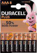 „Duracell Battery Plus Micro AAA“ (LR03) 1,5 V baterijos specialioje 8 vnt. pakuotėje
