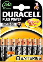 „Duracell Duralock“ MN2400 AAA/Micro/LR03 baterijų rinkinys (8 vnt.)