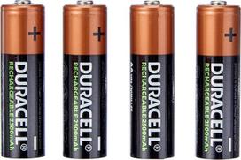 „Duracell Stay Charged“ įkraunamos 1950 mAh AA baterijos – 4 vnt. rinkinys