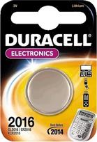 „Duracell®“ – JAV kodas „Electronics 2016“ baterijos / IEC kodas „Electronics CR2016“, 3 V