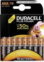 „Duracell“ baterijos – „Plus Power“ šarminė baterija AAA, 16 vnt.