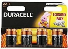 „DURACELL“ šarminės baterijos „Plus Power“, Mignon AA, 8 vnt. pakuotė