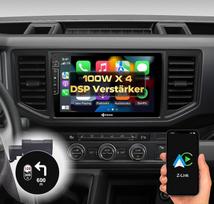 „DYNAVIN“ „Android“ automobilių radijas su navigacijos sistema, skirtas „VW Crafter“ modeliams nuo 2017 m.; 10,1 colio OEM radijas su belaidžiu „CarPlay“ ir „Android Auto“, projekciniu ekranu, su DAB+: D9-CA Premium Flex
