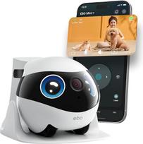 „EBO Mini FamilyBot“ – mobilusis namų robotas su 2K kamera, skirtas šeimai ir augintiniams | Kompaktiškas mobilusis robotas: važinėkite po namus, tikrinkite kambarius ir stebėkite, ar viskas gerai su šeima ar augintiniais, net būdami išvykę.