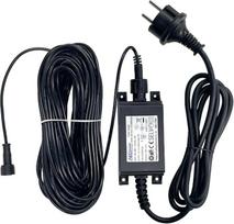„ECOWITT“ 20 m ilgio prailginimo kabelis ir 12 V DC / 1 A maitinimo šaltinis, skirtas modeliams WS80/WS90/WN90LP/WN90SDI