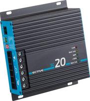 „Ective“ MPPT saulės energijos įkrovimo reguliatorius, SC serija, 20 A, juodos spalvos | 240/480 Wp, suderinamas su LiFePO4/AGM/GEL/šlapiais akumuliatoriais, skirtas kemperiams, kempinginiams automobiliams, priekaboms, valtims, užtikrina efektyvų įkrovimą