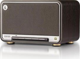 „EDIFIER D32“ belaidis garsiakalbis, aukštos raiškos garso kokybė, LDACAACALAC, „Bluetooth“ V5.3, 60 W (RMS), 2.1 akustinė architektūra, visiškai skaitmeninis signalo apdorojimas, 11 valandų grojimo trukmė, valdymas per programėlę, juodasis riešutmedis