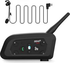 „EJEAS V6C“ futbolo teisėjų „Bluetooth“ ryšio ausinės su CVC triukšmo slopinimu ir rankos kišenėle, skirtos dviejų teisėjų ryšiui (1 pakuotė)