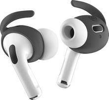 „elago“ [4 poros] ausų antdėklai, suderinami su „AirPods Pro“ 2-osios kartos ausinėmis – patogus ir tvirtas prigludimas, geresnė garso kokybė, suderinami su „AirPods Pro“ 2-osios kartos ausinėmis (tamsiai pilkos spalvos)