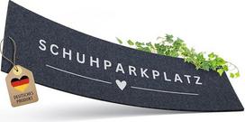 „ElbFuchs Schuhparkplatz“ durų kilimėlis, 150 x 40 cm, pilkos spalvos I Skalbiama ir neslystanti batų kilimėlis patalpoms bei džiovinimo kilimėlis I Idealiai tinka kaip batų kilimėlis ir batų laikiklis I Nešvarumus sulaikantis kilimėlis prieškambariui ir