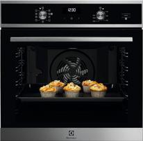 „Electrolux“ EOD5H40X serijos 600 daugiafunkcinė elektrinė garinė įmontuojamoji orkaitė, 72 l, A klasė, su ventiliacija, galingumas 589 x 596 x 569 mm, nerūdijantis plienas