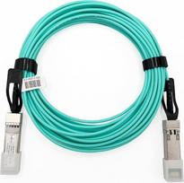 „Elfcam“ – 25 metrų 10Gb SFP+ aktyvusis kabelis OM3-10G AOC – SFP+ į SFP+, suderinamas su SFP-10G-AOC, 25 m