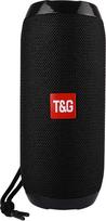 „ELLENNE“ „Bluetooth“ garsiakalbis, įkraunamas, 10 W, „Wi-Fi“, atsparus vandeniui, radijas TG117 (juodas)