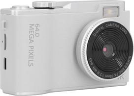 „Elprico White“ 48 MP, 1080p, retro stiliaus skaitmeninis fotoaparatas su 16 kartų priartinimu