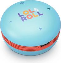 „Energy Sistem“ „LOL&Roll Pop Kids“ garsiakalbis (nešiojamas garsiakalbis, „Bluetooth® 5.0“, „Music Share“, garsumo reguliavimas, 5 W) – mėlynas
