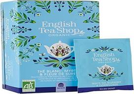 „English Tea Shop“ ekologiška baltoji arbata su mėlynėmis ir šeivamedžio žiedais, „Super Tea“