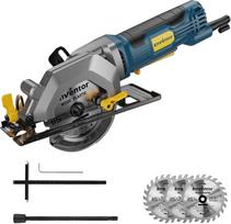 „Enventor“ mini diskinis pjūklas, 580 W, 3 pjovimo diskai, 115 mm
