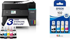„Epson EcoTank ET-3950 Plus“ papildomas 102 vnt. rinkinys