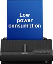 „Epson ES-C320W“ A4 formato lapų skaitytuvas, 600 x 600 DPI, juodas (Epson ES-C320W – lapo skeneris – dvipusis – A4/Legal – 600 dpi x 600 dpi – ADF [20 lapų] – iki 3500 nuskaitymų per dieną – USB 2.0, Wi-Fi[n])