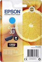 „Epson“ originalus 33 rašalo kasetė, oranžinė, XP-530, XP-630, XP-635, XP-830, XP-540, XP-640, XP-645, XP-900, XP-7100