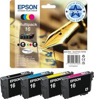 „EPSON“ rašiklio ir kryžiažodžių rašalo kasetės, skirtos „Workforce WF-2010W“ serijos spausdintuvams – įvairių tipų