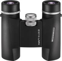 „Eschenbach Optik Trophy F 10x25 ED Compact“ žiūronai | Kompaktiški ED sulankstomi žiūronai su plataus kampo optika, skirti kelionėms, pėsčiųjų žygiams ir gamtos stebėjimui