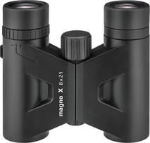 „Eschenbach Optik“ „magno X“ 8x21 kompaktiški binokliai, juodi