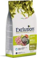 „Exclusion Mediterraneo Noble Grain“ suaugusiems šunims, vištienos skonio, mažų šunų, 7 kg