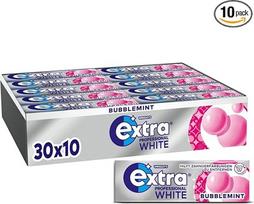 „Extra Professional White Bubblemint“, kramtomoji guma be cukraus, daugiapakė su
