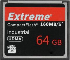„Extreme“ 64GB „Compact Flash“ atminties kortelė, originali CF kortelė, skirta profesionaliems fotografams, videografams ir entuziastams