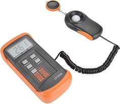 „Fafeicy Digitales“ liuksmetras (šviesos matuoklis) LX1330B, 0,1–200 000 liuksų, automatinis matavimo diapazonas, silicio fotodiodas, duomenų įrašymas 2 kartus per sekundę, skirtas parduotuvėms, bibliotekoms, mokykloms, biurams