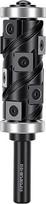 „Fafeicy“ Bündigfräser freza, 1/2 colio kotas, 63,5 mm pjovimo ilgis | Kietmetalo keičiamasis pjovimo įdėklas, korpusas su trinties mažinančia danga, skirta MDF, HDF, masyvios medienos drožlių plokštėms ir melaminui