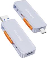 „fanxiang“ išorinis SSD 128GB, iki 520MB/s, USB-C ir USB-A 3.2 Gen 2