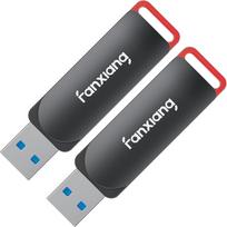 „Fanxiang“ USB atmintinė 3.0, 128GB x 2, greitis iki 200MB/s, USB 3.2, skirta išmaniesiems televizoriams, stacionariems kompiuteriams, nešiojamiesiems kompiuteriams, automobilių garso sistemoms, spausdintuvams, kopijuokliams ir išmaniesiems garsiakalbia