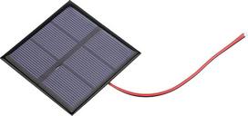 „Fdit“ 0,7 W, 1,5 V mini nešiojamas polisilikono saulės elementų panelis, „pasidaryk pats“ maitinimo modulis, įkroviklis 1,2 V akumuliatoriui su laidu, 70 × 70 mm