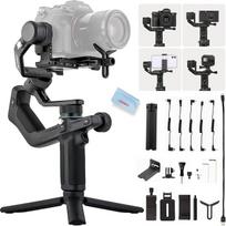 „FeiyuTech SCORP-Mini“ 3 ašių stabilizatorius, skirtas veidrodiniams fotoaparatams, kompaktiškiems fotoaparatams, veiksmo kameroms, suderinamas su „Canon“, „Sony“, „Panasonic“, „Fujifilm“, „Nikon“, „iPhone“, „Samsung“ įrenginiais, maksimali apkrova – 1,2