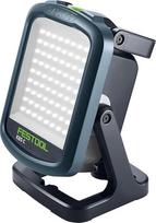 „Festool“ akumuliatorinis statybinis LED prožektorius „Syslite KBS C“ – 5000 lm darbo apšvietimas | Reguliuojamo ryškumo 5000 liumenų LED prožektorius su magnetiniu tvirtinimu, IP54 apsauga nuo dulkių ir purslų, suderinamas su trikoju