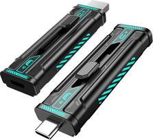 „Fikwot WU350“ 128GB USB-C atmintinė, išorinis SSD su greičiu iki 350MB/s, USB 3.2 Gen1 su dviem jungtimis: USB Type-C ir USB-A, skirta „iPhone 15/16/17“, „Android“, nešiojamiesiems kompiuteriams, „Mac“ ir asmeniniams kompiuteriams