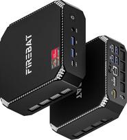 „FIREBAT“ „Ryzen 7 7735HS A6“ 8C/16T mini žaidimų kompiuteris, iki 4,75 GHz, 54 W, „Radeon 680M“, USB-C, „Wi-Fi 6“/„Bluetooth 5.2“/2,5 G LAN, 16GB LPDDR5 RAM, 512GB SSD, mažas stalinis kompiuteris studentams, namams ir verslui